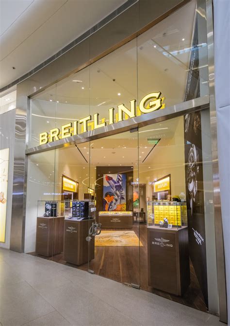 Breitling unveils newly renovated store at Westfield Shopping 